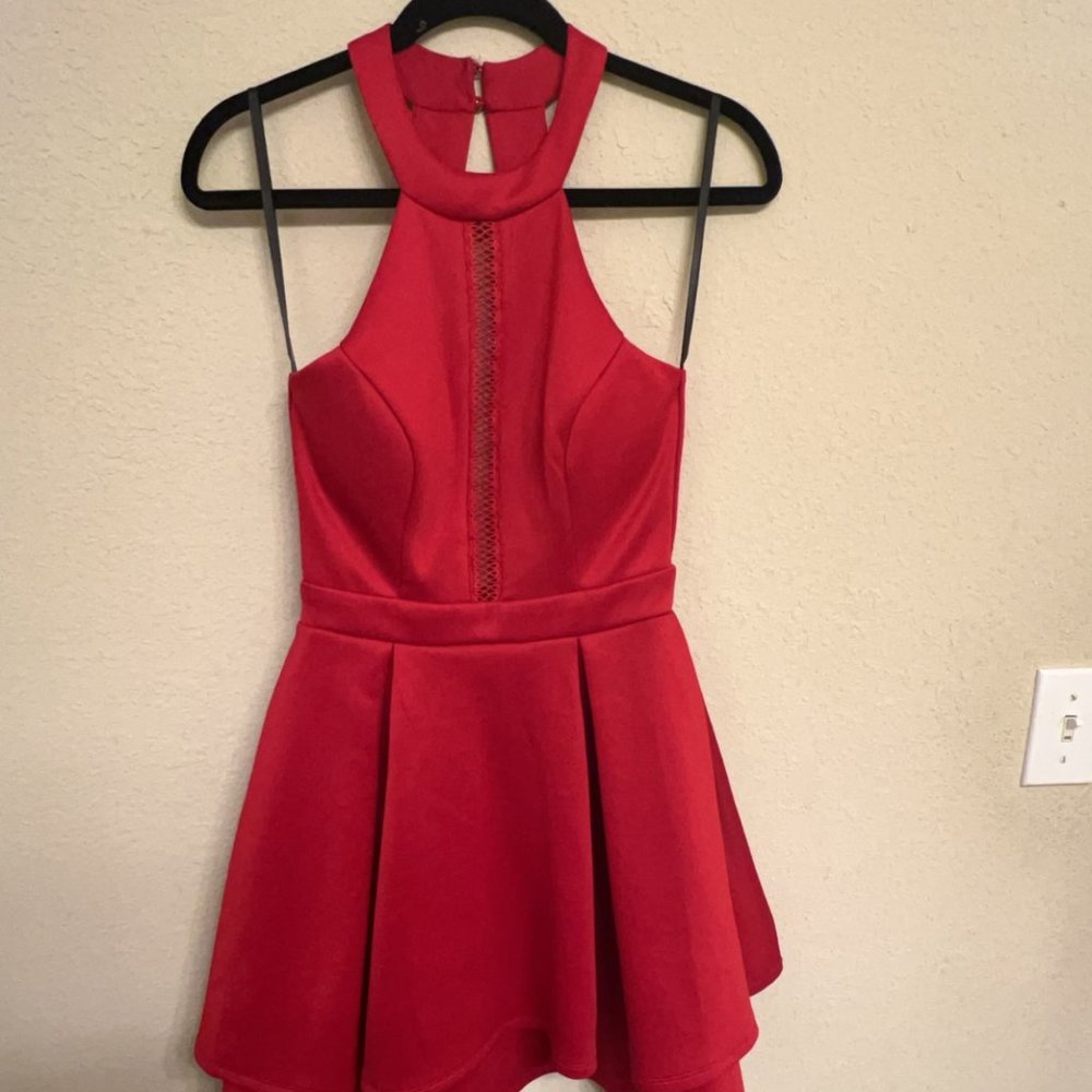 Jodi Kristopher Red Dress, Size: 3